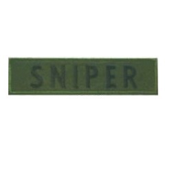 Nášivka SNIPER - OLIV