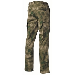 Kalhoty US střih BDU HDT CAMO FG velikost L