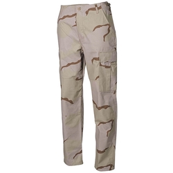 Kalhoty US střih BDU rip-stop 3-COL DESERT velikost 3XL
