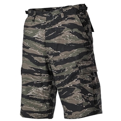 Kraťasy US střih BDU rip-stop TIGER STRIPE CAMO velikost L