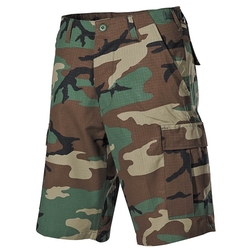 Kraťasy US střih BDU rip-stop WOODLAND velikost L
