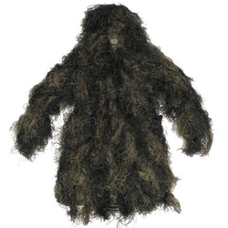 Kabát hejkal "Ghillie" WOODLAND velikost M,L