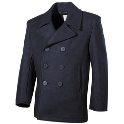 Kabát US Pea Coat MODRÝ velikost L