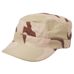 Čepice polní US střih BDU rip-stop 3-COL DESERT velikost XXL