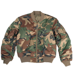 Bunda US MA1 bomber WOODLAND velikost 3XL
