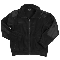 Bunda FLEECE francouzský typ ČERNÁ velikost S
