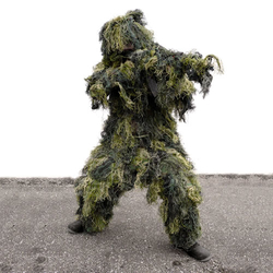 Převlek maskovací GHILLIE SUIT WOODLAND 4ks velikost XL,XXL