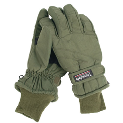 Rukavice prstové Thinsulate™ zateplené ZELENÉ velikost 3XL