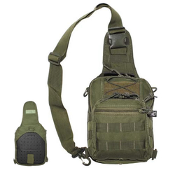 Taška přes rameno SHOULDER BAG MOLLE ZELENÁ