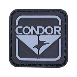 Nášivka CONDOR 3x3 PVC ČERNÁ