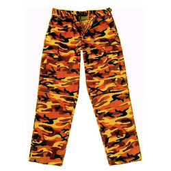 Kalhoty BDU ORANGE CAMO velikost XXL