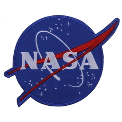 Nášivka NASA na suchém zipu velcro