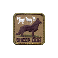 Nášivka SHEEP DOG velcro