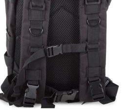 Taktický vojenský batoh survial 30 litrů černý
