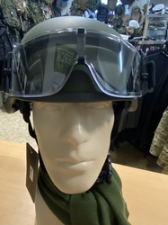 Brýle taktické 3 skla balistická ochrana 400nm