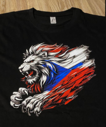 Triko český lev - nikdy se nezvdávej