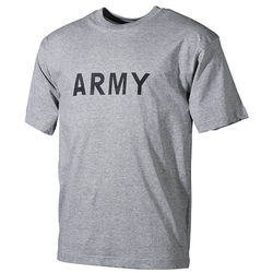 Triko US ARMY ŠEDÉ velikost 3XL