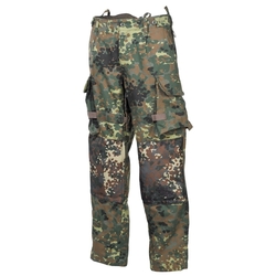 Kalhoty taktické COMBAT rip-stop FLECKTARN velikost L