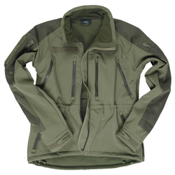 Bunda SOFTSHELL PLUS ZELENÁ velikost 3XL