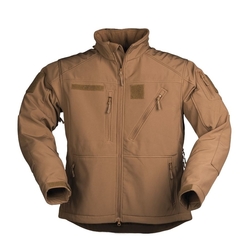Bunda softshell SCU 14 DARK COYOTE velikost L