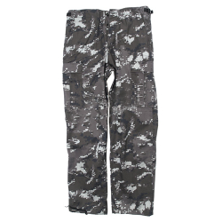 Kalhoty US BDU typ RANGER BLACK DIGITAL velikost 3XL