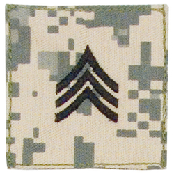 Nášivka hodnosti VELCRO SERGEANT ARMY ACU DIGITAL