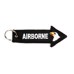 Klíčenka AIRBORNE ČERNÁ