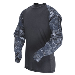 Košile taktická COMBAT rip-stop MIDNIGHT DIGITAL velikost L-L