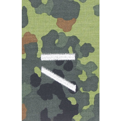 Nárameník BW GEFREITER UA FLECKTARN / stříbrné vyšití