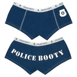 Kalhotky POLICE BOOTY NÁMOŘNICKÁ MODRÁ velikost XL