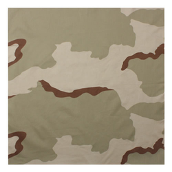 Šátek 55 x 55 cm 3-COL DESERT CAMO