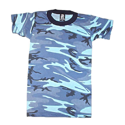 Triko dětské SKYBLUE CAMO velikost M