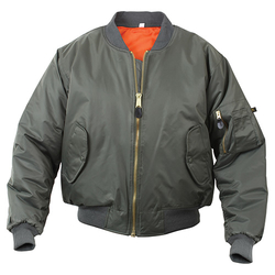 Bunda ULTRA FORCE MA1 FLIGHT SAGE velikost 4XL