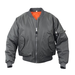 Bunda ULTRA FORCE MA1 FLIGHT ŠEDÁ velikost 3XL