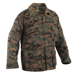 Blůza US typ BDU DIGITAL WOODLAND velikost 3XL