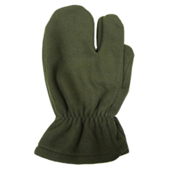 Rukavice palcové AČR 2000 fleece střední ZELENÉ