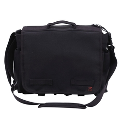 Taška přes rameno CONCEALED CARRY Messenger ČERNÁ