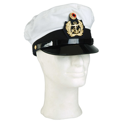 Brigadýrka BW námořní s odznakem BÍLÁ použitá