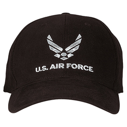 Čepice U.S. AIR FORCE baseball ČERNÁ