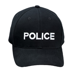 Čepice POLICE baseball ČERNÁ