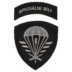 Nášivka SPECIÁLNÍ SÍLY - ČERNÁ