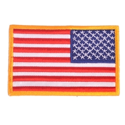Nášivka vlajka USA reverzní - BAREVNÁ