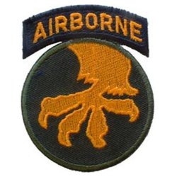 Nášivka 17th AIRBORNE DIVISON - BAREVNÁ