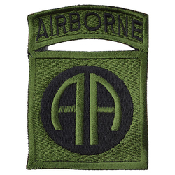 Nášivka 82nd AIRBORNE - OLIV