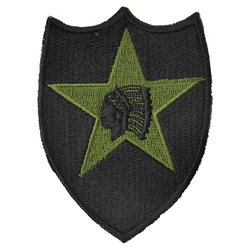 Nášivka 2ND INFANTRY DIVISION malá OLIV