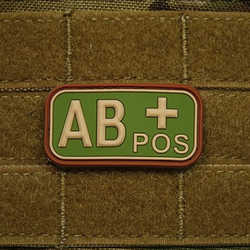 Nášivka KREV AB POS plast MULTICAM®