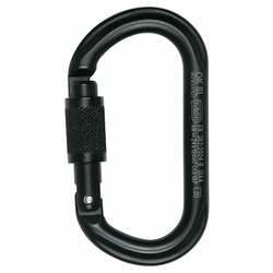 Karabina OK s pojistkou SCREW-LOCK ČERNÁ