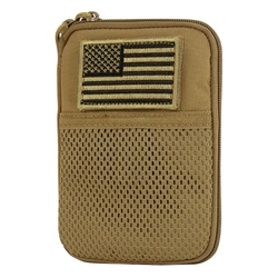 Pouzdro MOLLE univerzální s vlajkou COYOTE BROWN
