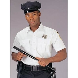 Košile POLICIE A SECURITY krátký rukáv BÍLÁ velikost S