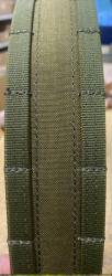 Originální opasek bojový 2018 khaki-sada AČR Molle  vel. M 87-96 původně 1990 Kč